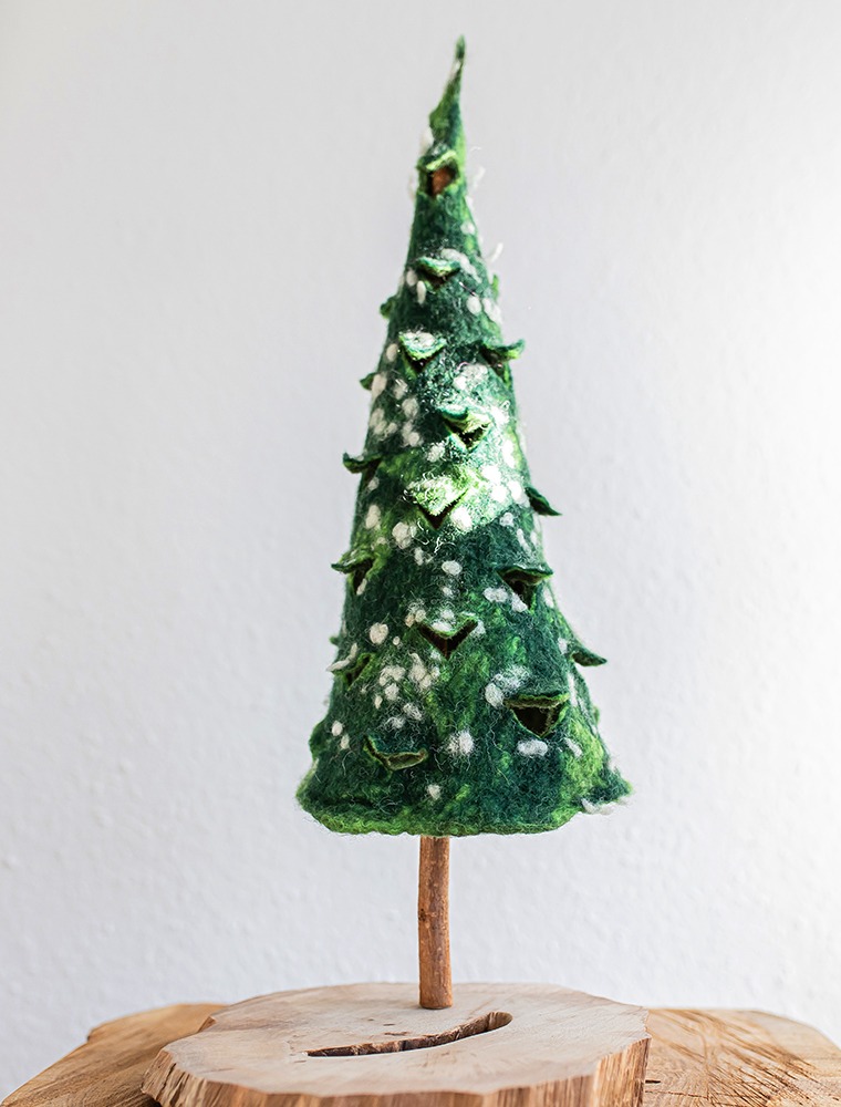 Tannenbaum_Filzbaum_Nassfilzen